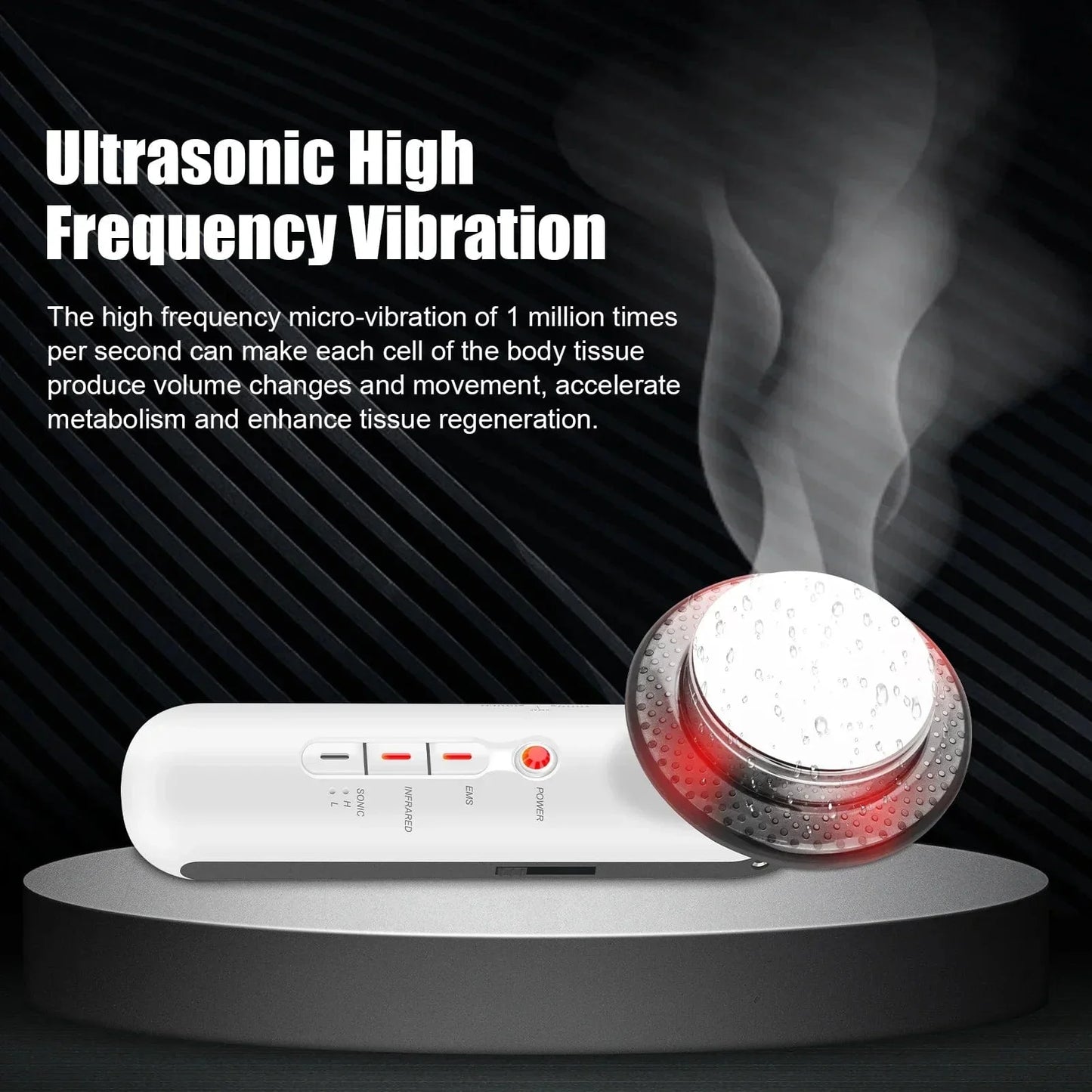 SlimSonic EMS Therapy Device - Tone, Firm, and Rejuvenate Your Skin Effortlessly