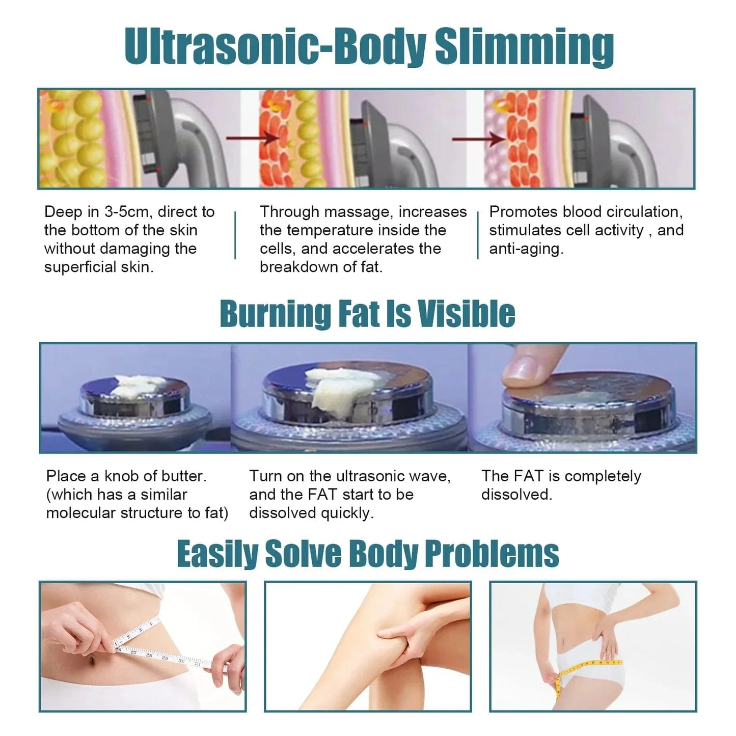 SlimSonic EMS Therapy Device - Tone, Firm, and Rejuvenate Your Skin Effortlessly