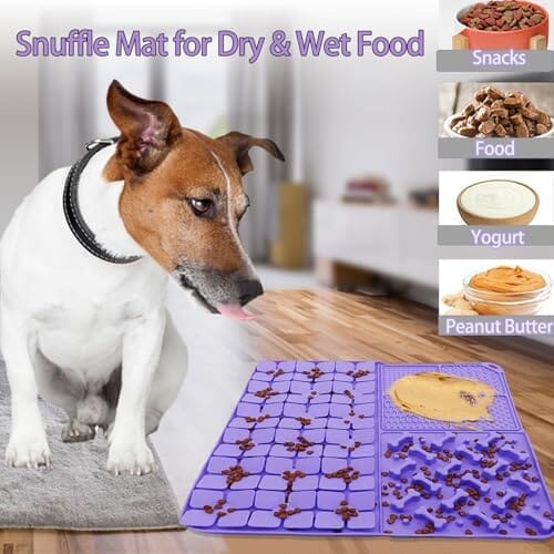 Slow Feeder Lick Mat with Suction Cups for Slow