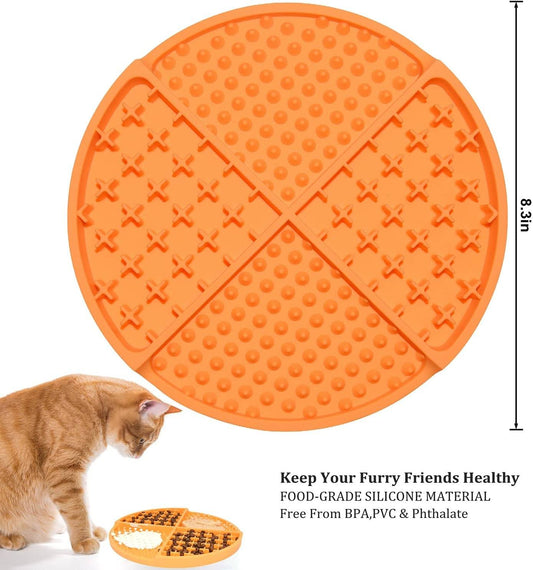 Slow Feeding Licking Mat for Dogs & Cats