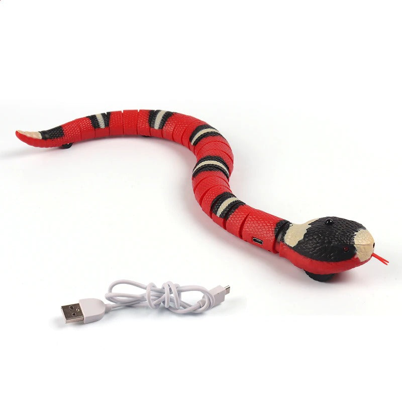 Snake Cat Toy - Interactive Rechargeable Snake Toy
