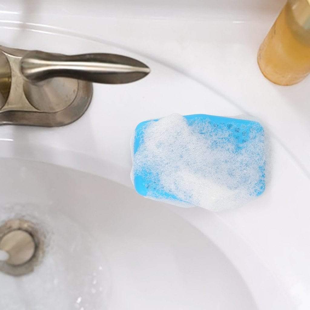 SoapSaver - Silicone Soap Saver Sleeve Shower Scrubber