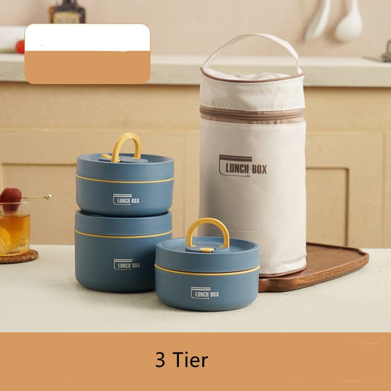 Stainless Steel Thermal Insulated Lunch Box Containers