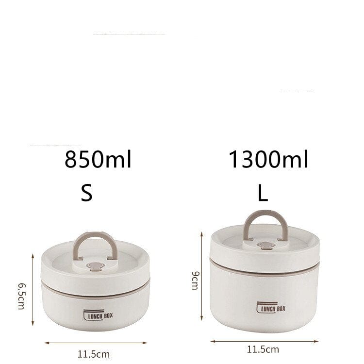 Stainless Steel Thermal Insulated Lunch Box Containers