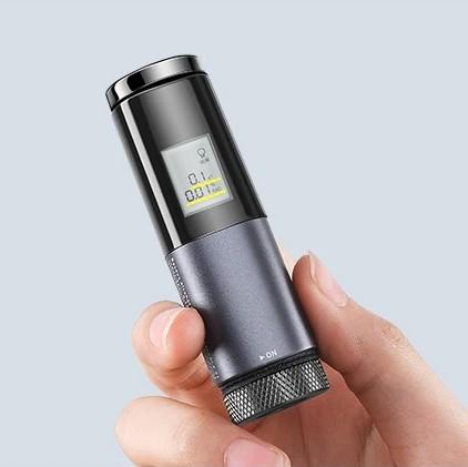 Alcohol Breath Tester Portable - keychain Alcohol Breathalyzer Fast Rechargeable