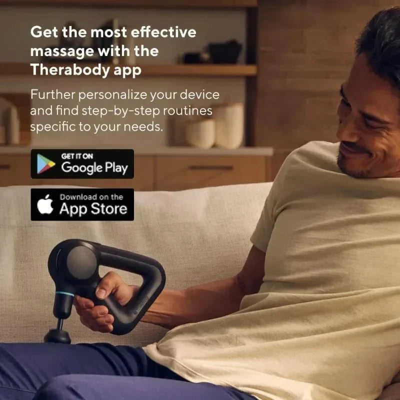 TheraGun Prime Quiet Deep Tissue Therapy Massage Gun - Bluetooth Enabled