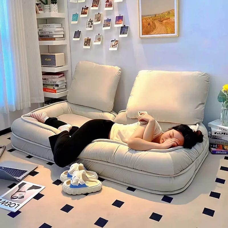 Thick | Soft Lazy Reclining Sofa Bed - Huge Tatami for Sleeping and Lying, Perfect for Balcony, Multiple Colors
