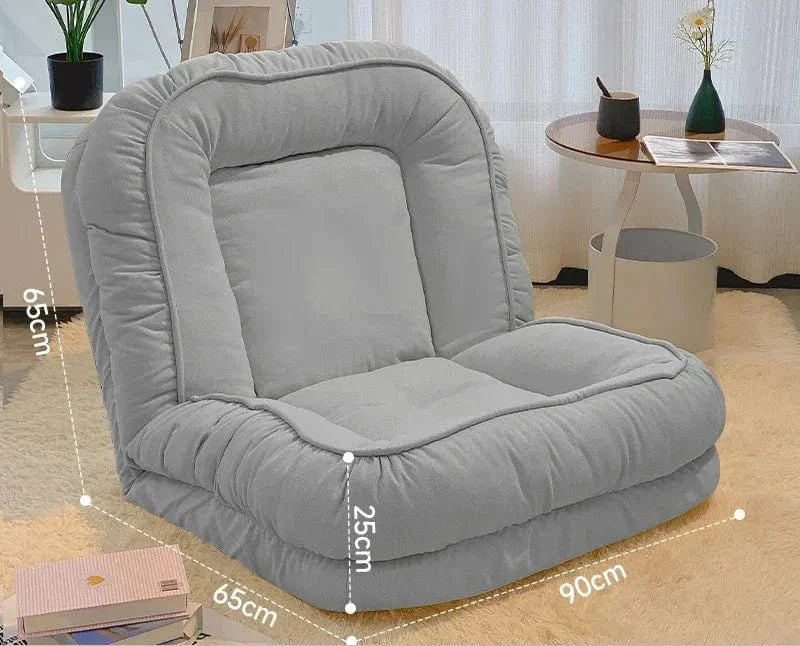 Thick | Soft Lazy Reclining Sofa Bed - Huge Tatami for Sleeping and Lying, Perfect for Balcony, Multiple Colors