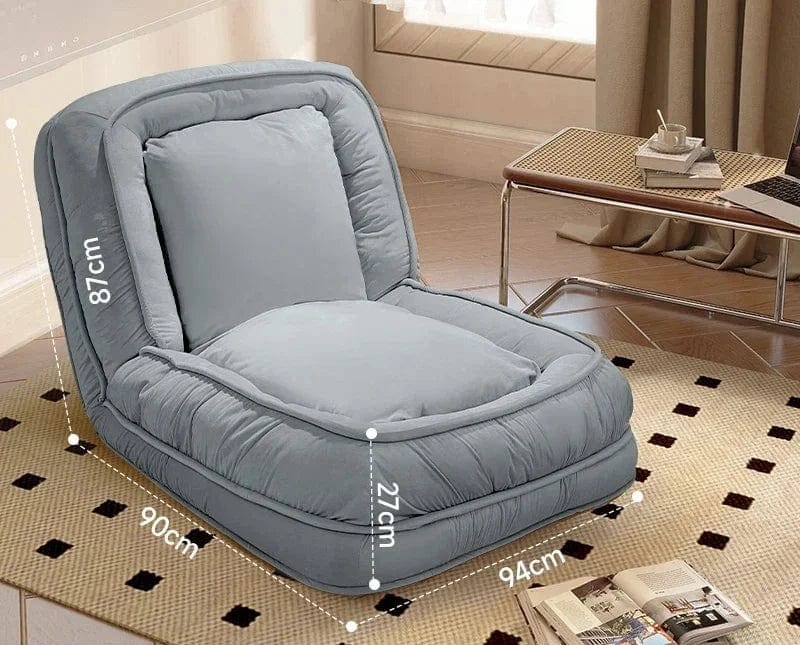 Thick | Soft Lazy Reclining Sofa Bed - Huge Tatami for Sleeping and Lying, Perfect for Balcony, Multiple Colors