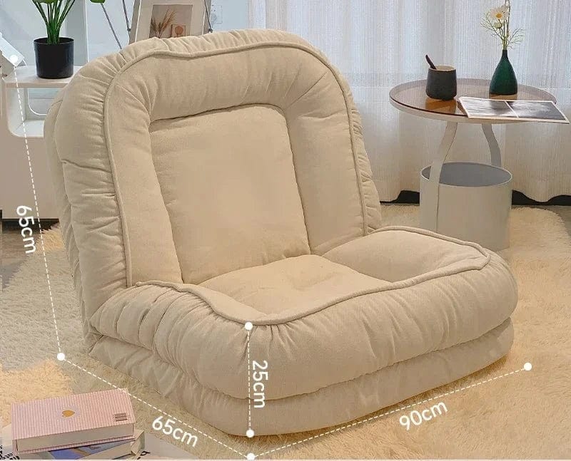 Thick | Soft Lazy Reclining Sofa Bed - Huge Tatami for Sleeping and Lying, Perfect for Balcony, Multiple Colors