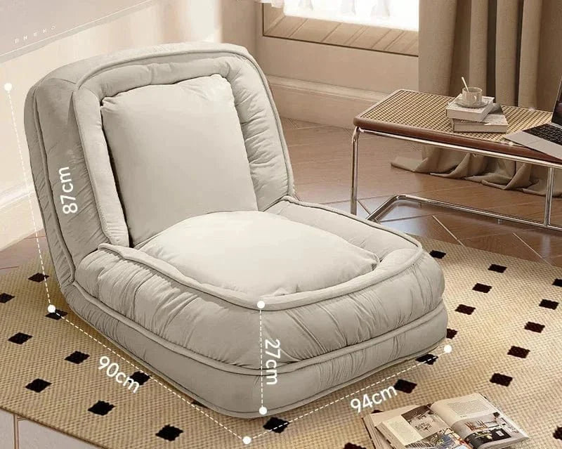 Thick | Soft Lazy Reclining Sofa Bed - Huge Tatami for Sleeping and Lying, Perfect for Balcony, Multiple Colors