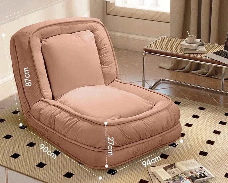 Thick | Soft Lazy Reclining Sofa Bed - Huge Tatami for Sleeping and Lying, Perfect for Balcony, Multiple Colors