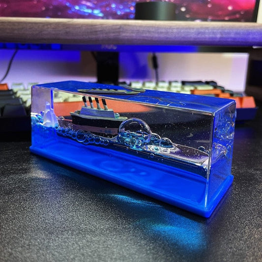 Titanic Cruise Fluid Ship Drift Bottle