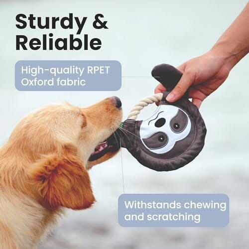 Toss and Throw Tug Toy, Eco-Friendly Indestructible Dog Toys