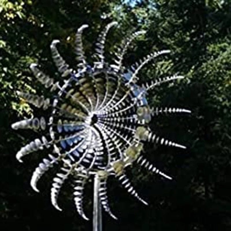 Unique And Magical Metal Windmill | Magic Metal Kinetic Sculpture
