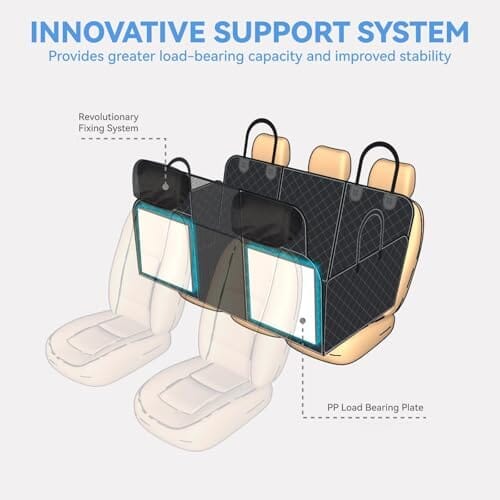 Waterproof Back Seat Extender for Dogs