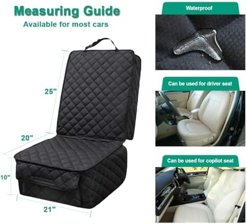 Waterproof Front Seat Cover Dog Car Seat Covers