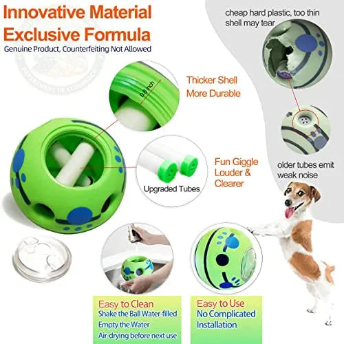 Wobble Giggle Ball Treat Toy