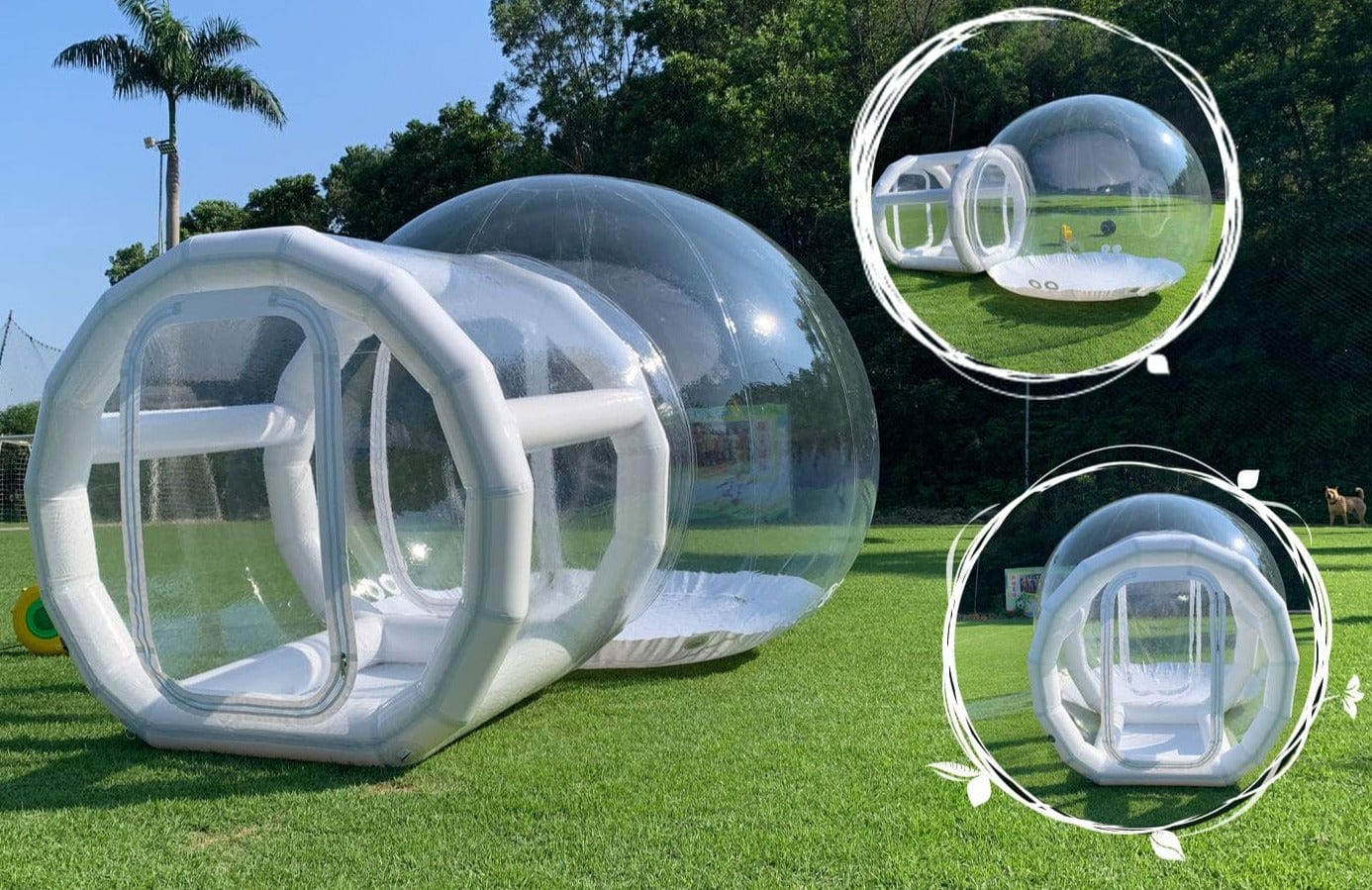 WonderBubbles: Outdoor Inflatable Enchanted Bubble House