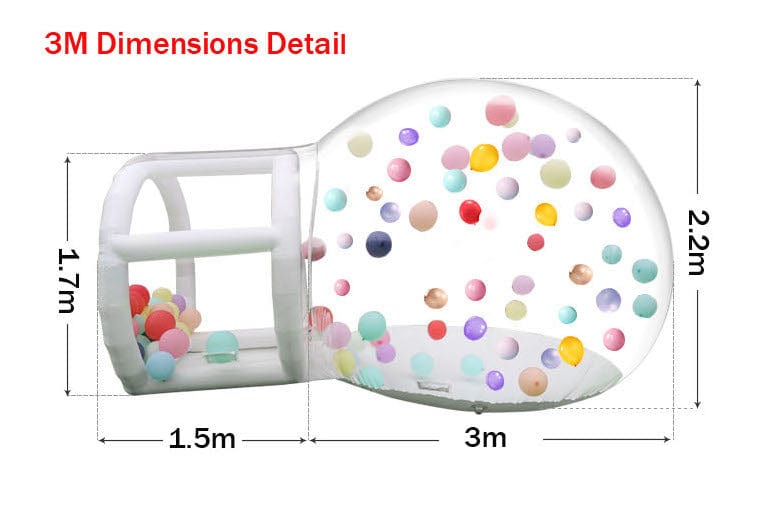 WonderBubbles: Outdoor Inflatable Enchanted Bubble House