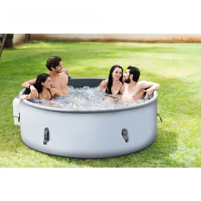 ZenJet Luxury Spa Oasis - Portable Hot Tub for 4-6 Adults, 110-140 Bubble Jets