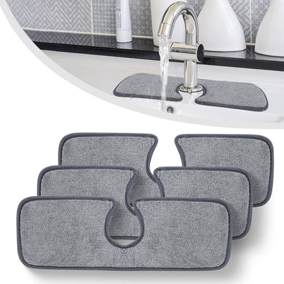 Faucet Splash Absorbent Microfiber Mat