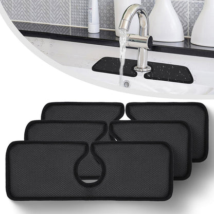 Faucet Splash Absorbent Microfiber Mat
