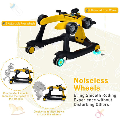 Versatile 4-In-1 Baby Push Walker