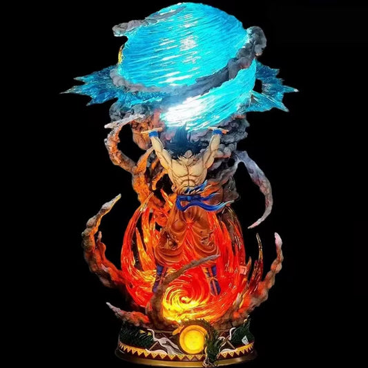 23Cm Anime Dragon Ball Goku Figure Super Spirit Bomb Son Goku Action Figures Toys Gifts