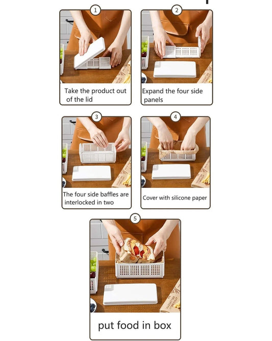 Foldable Sandwich Box