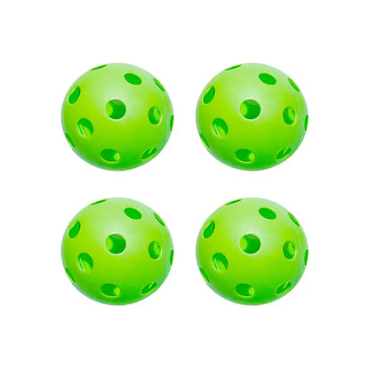 Professional Pickleball Paddle Set with Non-Slip Grip and Ultra Cushion Rackets, Includes 4 Training Balls for Adults and Children