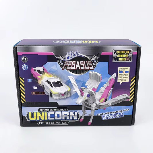 Hello Carbot Unicorn Mirinae Prime Unity Series Transforming Action Figure - Ultimate Robot Vehicle Experience!