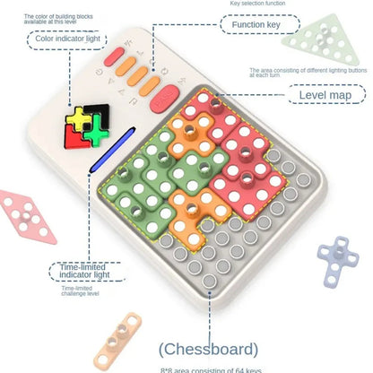 Ultimate Super Block Smart Jigsaw Game: 1000+ Engaging Brain Teaser Puzzles for Fun and Fidgeting - Perfect Gift for Kids!