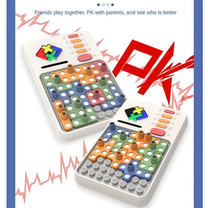 Ultimate Super Block Smart Jigsaw Game: 1000+ Engaging Brain Teaser Puzzles for Fun and Fidgeting - Perfect Gift for Kids!