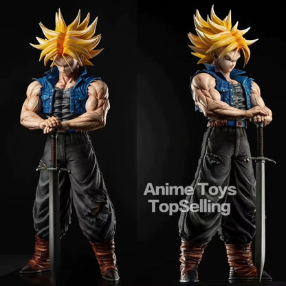 25 cm Dragon Ball Z Trunks Action Figure - Premium PVC Collectible for Fans and Perfect Gift for Kids