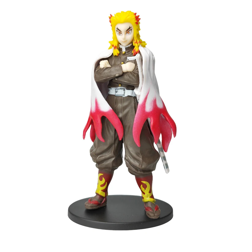 Ultimate Anime Demon Slayer Action Figures Set - Kamado Tanjirou, Nezuko, Zenitsu & Inosuke PVC Collectibles