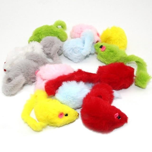 2pcs Cats Mice Toys