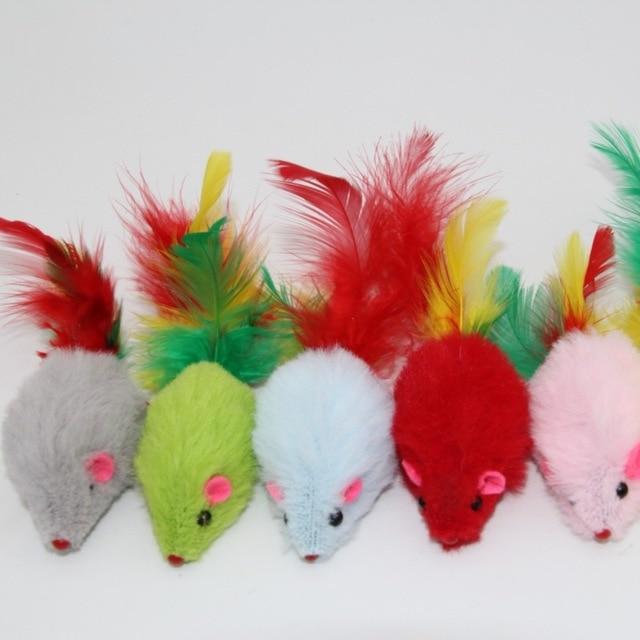 2pcs Cats Mice Toys