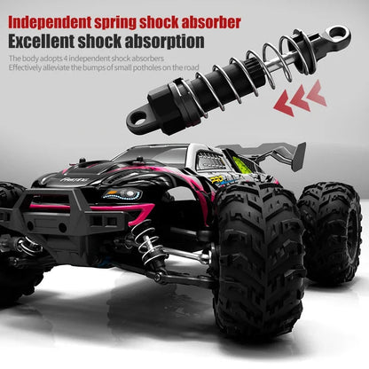 SCY 16102 1:16 High-Speed 4WD RC Monster Truck with LED Lights - Perfect for Kids and Thrilling Drift Action!