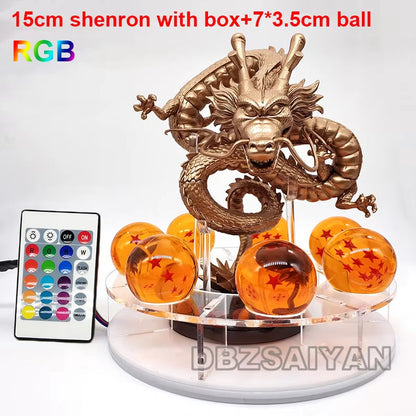 Z Shenron Lamp Super Saiyan Goku Action Figure  Shenlong Model Light Base Collection Gift