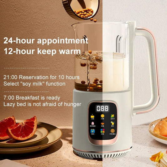 Multi-functional Heating Blender Machine Household Heating Wall-breaking Soybean Milk Machine