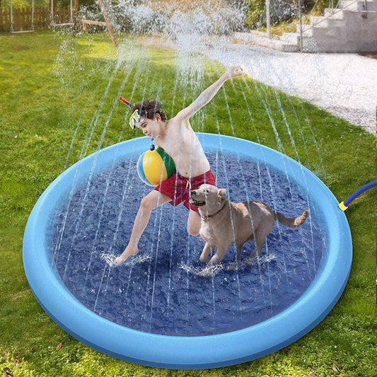 Dog Splash Pad : Splash Sprinkler Pad For Dogs
