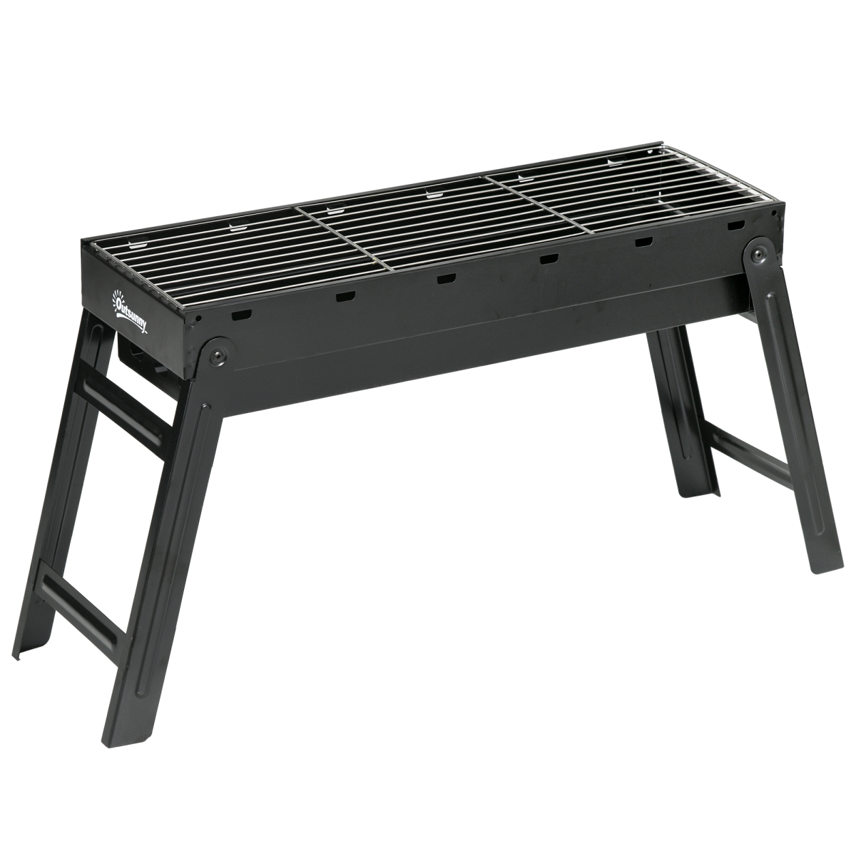 Portable Charcoal Grill Compact, Easy-Clean