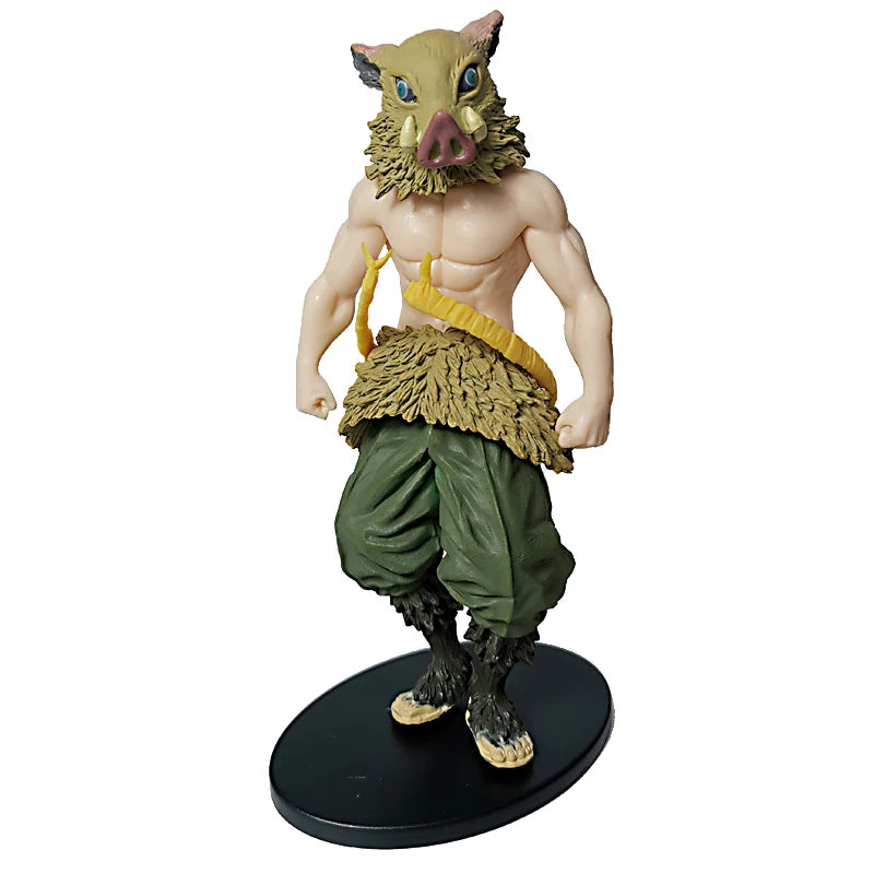 Ultimate Anime Demon Slayer Action Figures Set - Kamado Tanjirou, Nezuko, Zenitsu & Inosuke PVC Collectibles