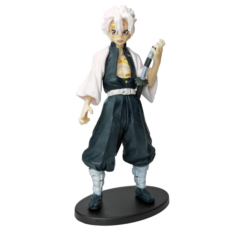 Ultimate Anime Demon Slayer Action Figures Set - Kamado Tanjirou, Nezuko, Zenitsu & Inosuke PVC Collectibles