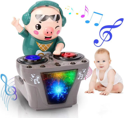 Interactive LED Dancing Pig Toy with Music - Perfect for Kids!