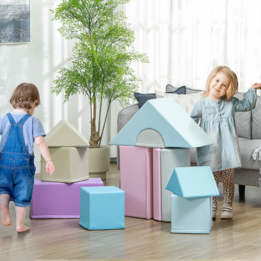 AIYAPLAY 11-Piece Toddler Soft Play Set