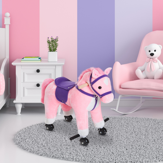Deluxe Wheeled Rocking Horse