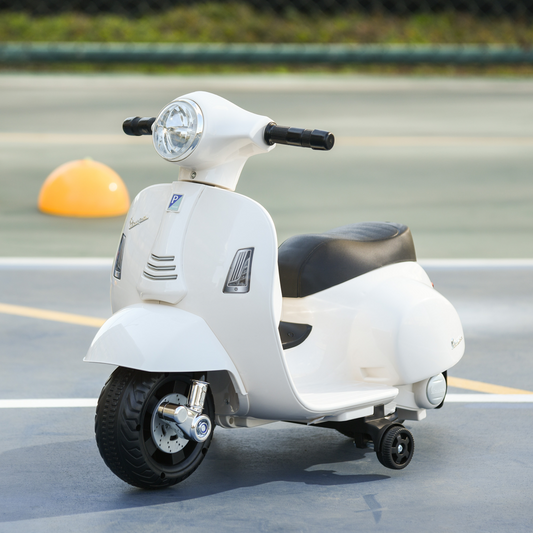 Vespa Kids Ride-On Motorcycle - 6V Electric Toy
