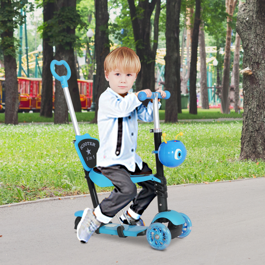 5-in-1 Kids Kick Scooter